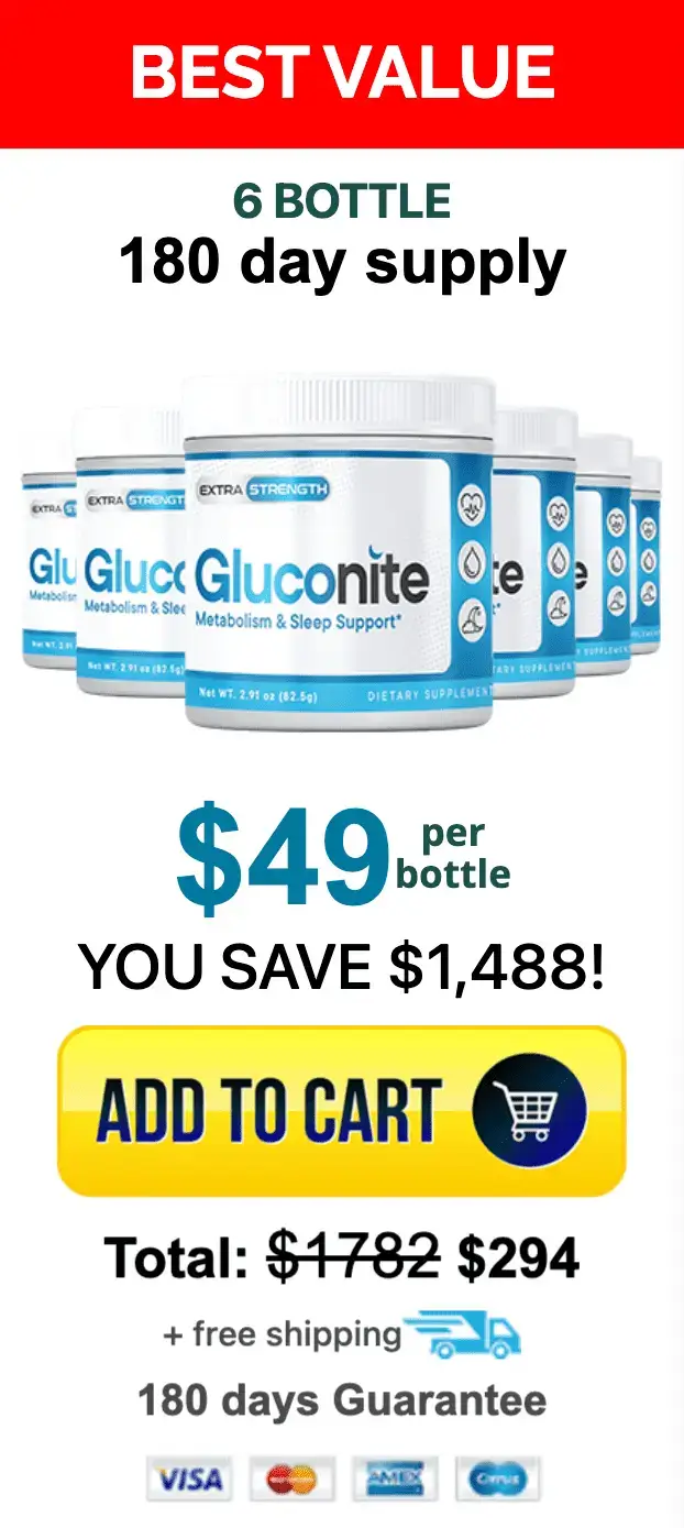 Order Gluconite 6 bottles
